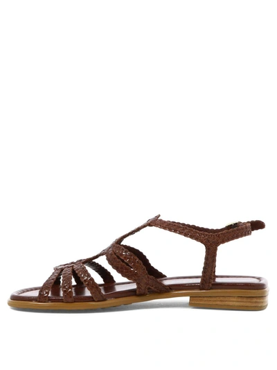 Shop Pons Quintana "tina" Sandals In Brown