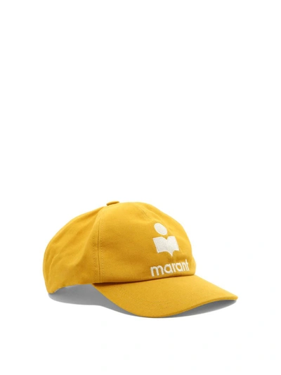 Shop Isabel Marant "tyron" Baseball Cap In Yellow