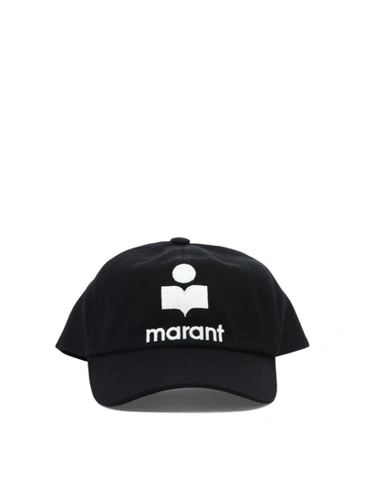 Shop Isabel Marant "tyron" Baseball Cap In Black