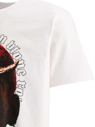 Shop Vlone " X Rodman Angels Vs Demon" T-shirt In White