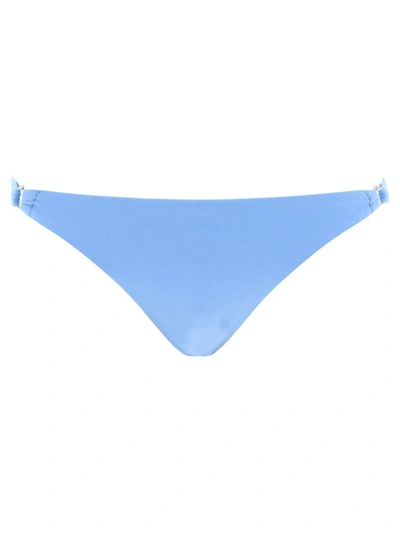 Shop Nanushka "ylva" Bikini Briefs In Blue
