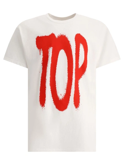 Shop Vlone "youngboy Nba X  Top" T-shirt In White