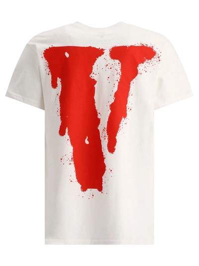 Shop Vlone "youngboy Nba X  Top" T-shirt In White