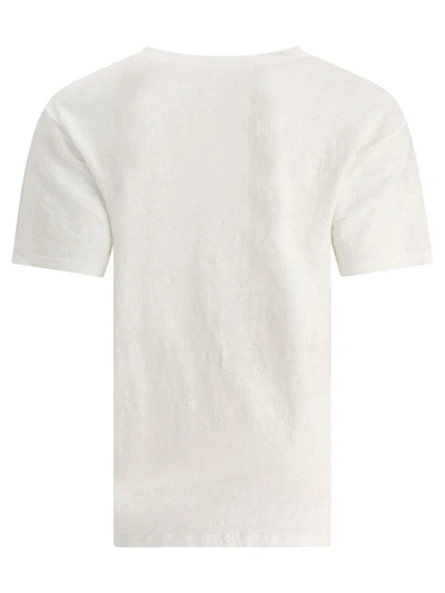 Shop Isabel Marant Étoile "zewel" T-shirt In White