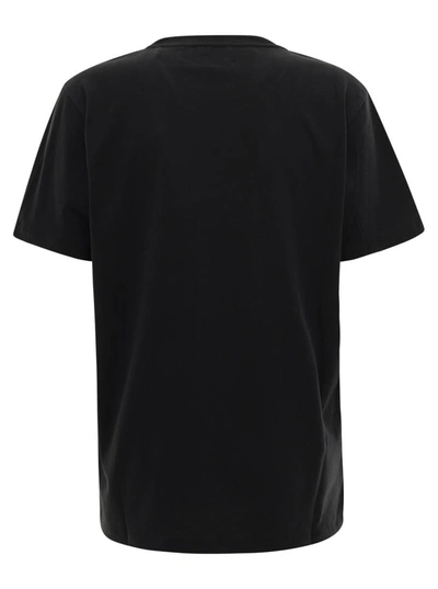 Shop Isabel Marant Étoile 'enna' Black T-shirt With Multicolor Print In Cotton Woman Isabel Marant Etoile