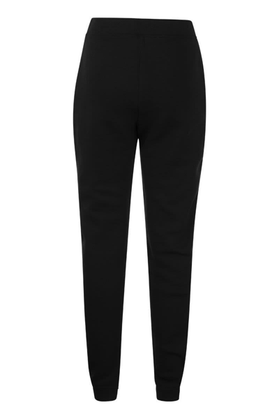 Shop 's Max Mara Filante - Cotton Blend Jogger Trousers In Black