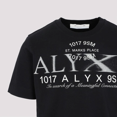 Shop Alyx 1017  9sm  Collection Logo T-shirt Tshirt In Black
