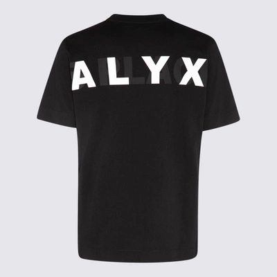 Shop Alyx 1017  9sm Black Cotton T-shirt
