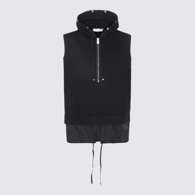 Shop Alyx 1017  9sm Black Cotton Vest Casual Jacket