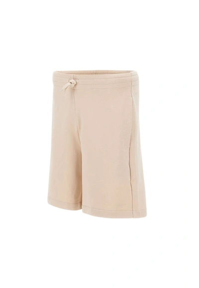 Shop Apc A.p.c. "colorado" Cotton Shorts In Beige