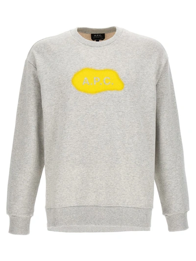 Shop Apc A.p.c. Alastor Sweatshirt In Gray