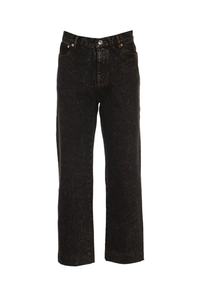 Shop Apc A.p.c. Jeans In Washed Black