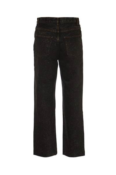 Shop Apc A.p.c. Jeans In Washed Black
