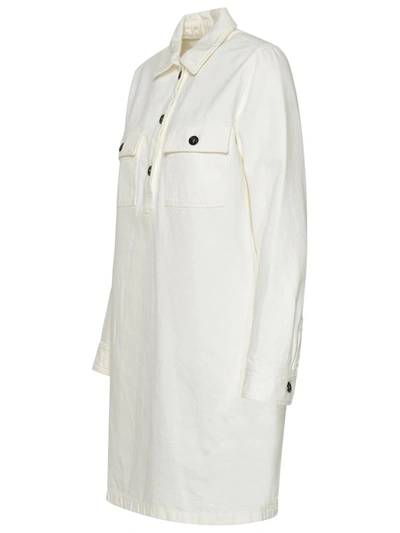 Shop Apc A.p.c. Mia White Cotton Dress