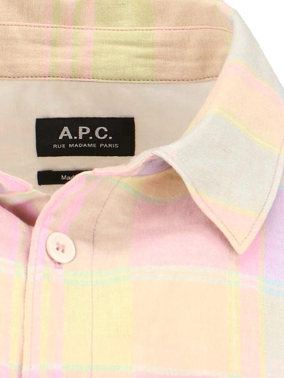 Shop Apc A.p.c. Shirts In Multicolour