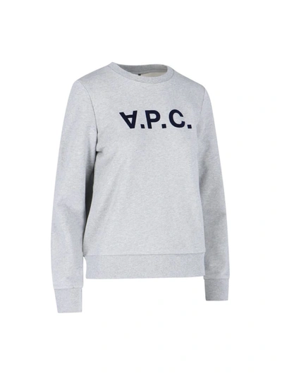 Shop Apc A.p.c. Sweaters In Grey