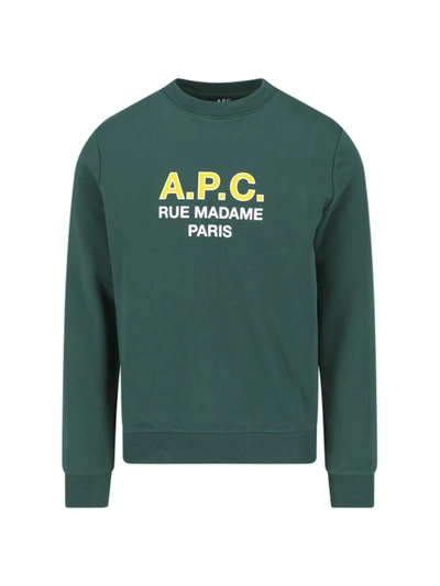 Shop Apc A.p.c. Sweaters In Green