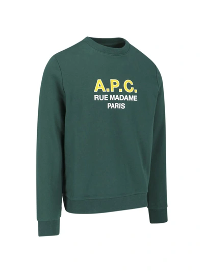 Shop Apc A.p.c. Sweaters In Green