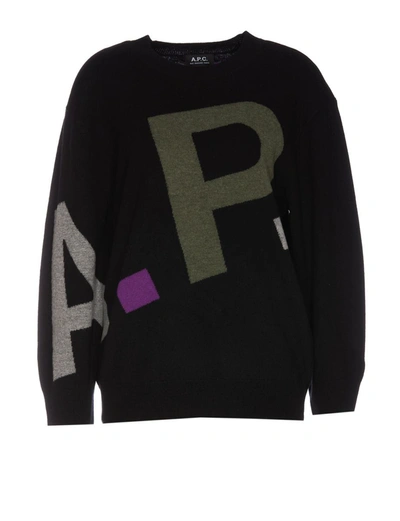 Shop Apc A.p.c. Sweaters In Black