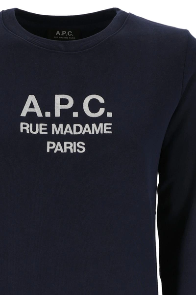 Shop Apc A.p.c. Sweatshirt In Iaj