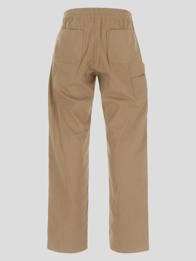 Shop Apc A.p.c. Trousers In Beigefonce
