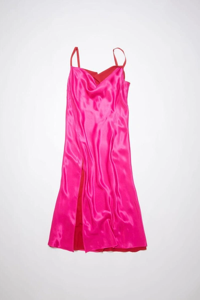 Shop Acne Studios Dress Clothing In Act Fuchsia Pink