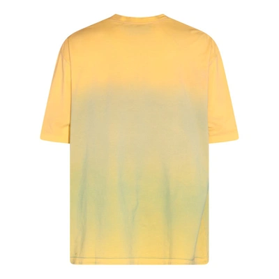 Shop Acne Studios T-shirts And Polos In Yellow/brown
