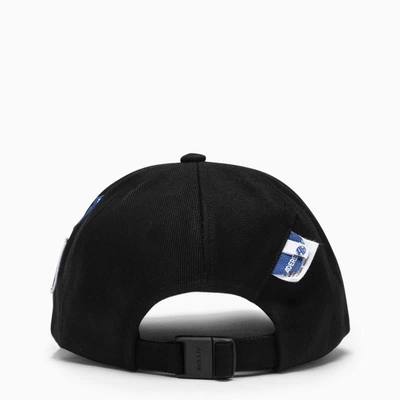 Shop Ader Error Baseball Cap With Multi Patches In Black