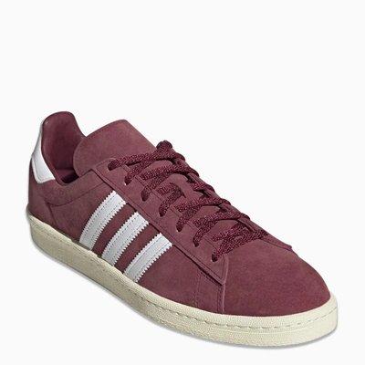 Adidas Originals Burgundy Campus 80s Low-top Sneakers In Red