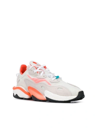 Shop Adidas Originals Adidas Torsion X White/solar Red Sneakers