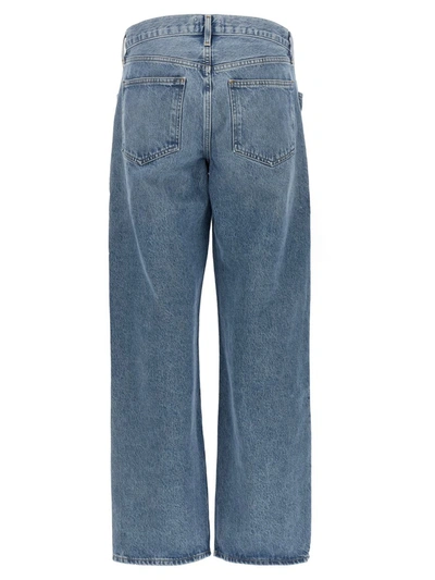 Shop Agolde 'fusion' Jeans In Blue