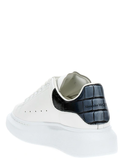 Shop Alexander Mcqueen 'oversize Sole' Sneakers In Blue