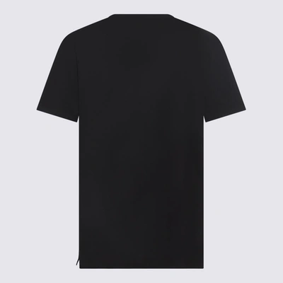 Shop Alexander Mcqueen Black Multicolour Cotton T-shirt