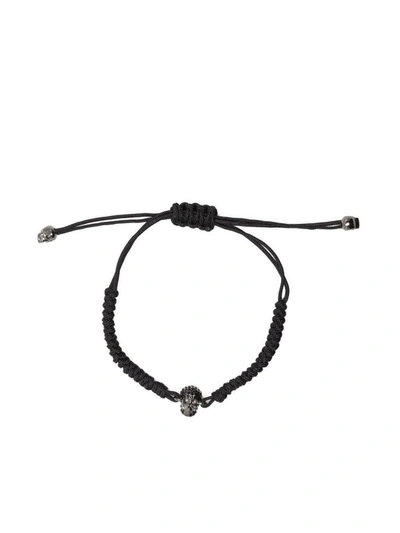 Shop Alexander Mcqueen Bracelets In Black