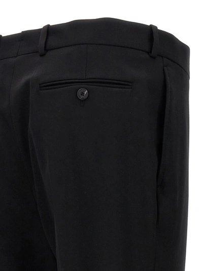 Shop Alexander Mcqueen Cigarette-style Pants In Black