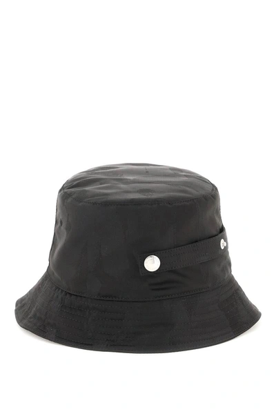 Shop Alexander Mcqueen Graffiti Bucket Hat In Black