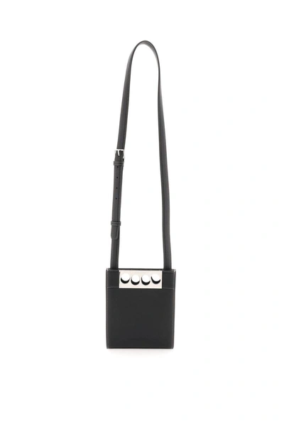 Shop Alexander Mcqueen Mini Grip Crossbody Bag In Black