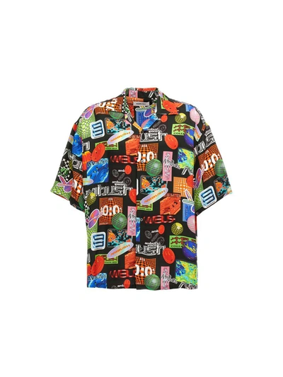 Shop Ambush All-over Print Shirt In Multicolor