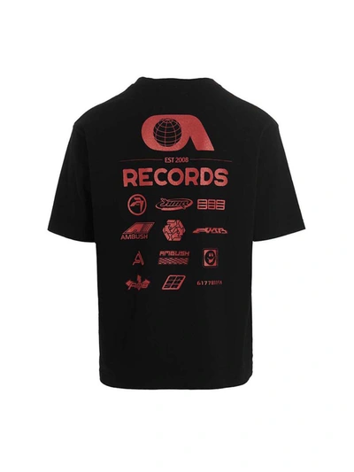 Shop Ambush T-shirt ' Records' In Black