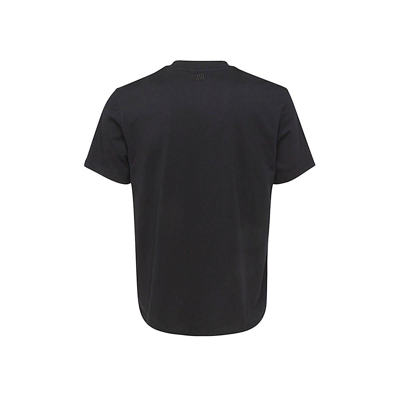 Shop Ami Alexandre Mattiussi Ami Paris T-shirts And Polos Black