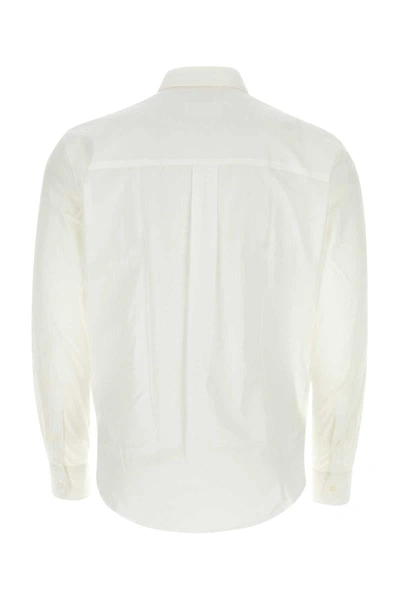 Shop Ami Alexandre Mattiussi Ami Shirts In White