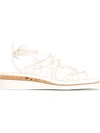 Chloé 'jamie' Strappy Wedge Sandals