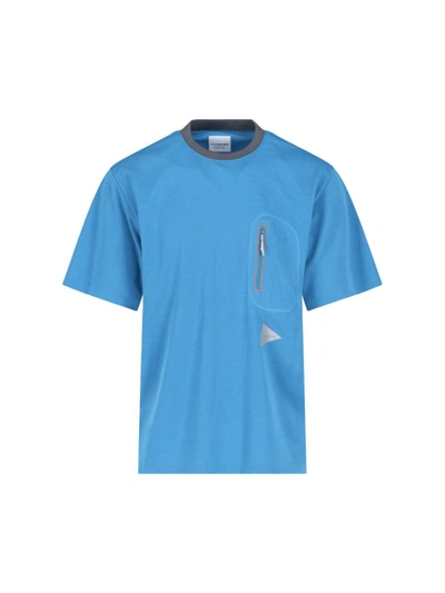 Shop And Wander T-shirts And Polos In Blue