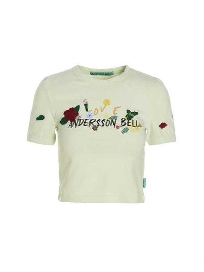 Shop Andersson Bell 'dasha' T-shirt In Green