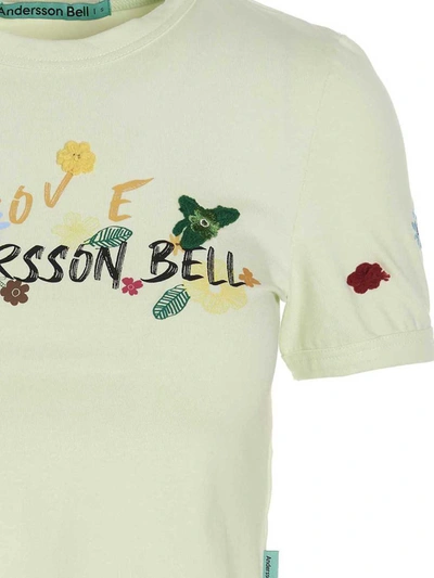 Shop Andersson Bell 'dasha' T-shirt In Green