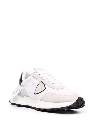 Shop Philippe Model Antibes Mondial Sneakers In White Leather Woman