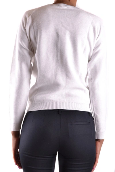 Shop Armani Jeans Sweater In White