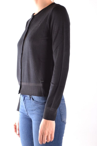 Shop Armani Jeans Sweaters In Black
