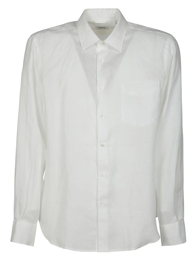 Aspesi Chest Pocketed Buttoned Shirt In White