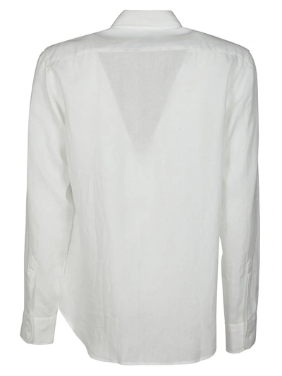 Aspesi Chest Pocketed Buttoned Shirt In White